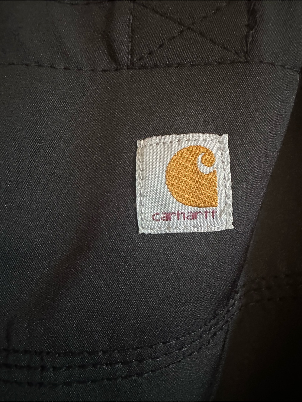 Carhartt Men's Black Cargo Utility Pants - Picture 3 of 4